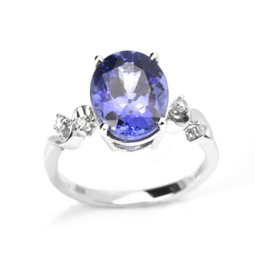 Tanzanite Value Sterling Silver S925 Ring Jewelry